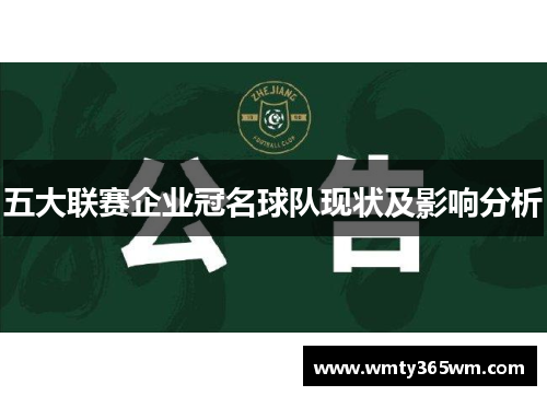 五大联赛企业冠名球队现状及影响分析